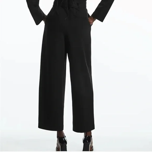 COS WIDE-LEG TAILORED TROUSERS - Picture 2 of 9
